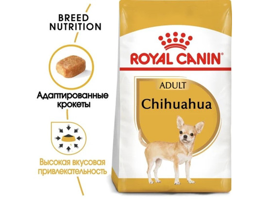 Royal Canin для собак Chihuahua (Чихуахуа) Adult, 0.5кг
