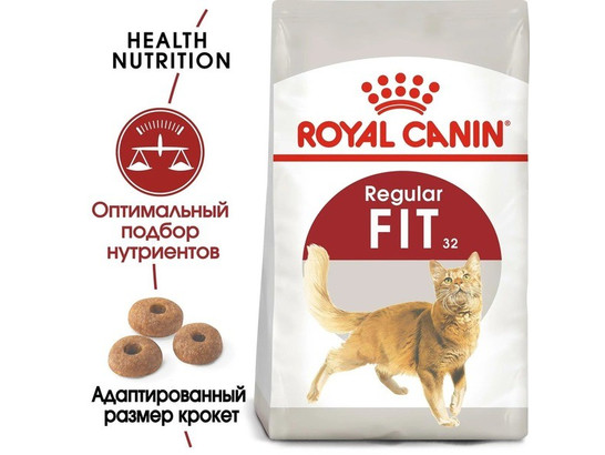 Royal Canin для кошек Fit, 4.0кг