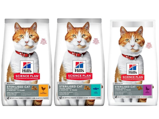 Hill's для кошек Science Plan Sterilised Cat, 0.3кг