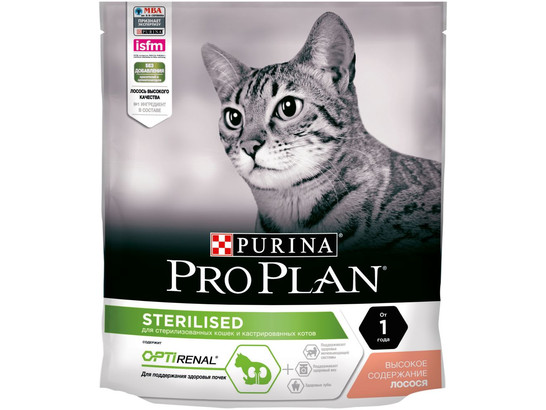 Pro Plan для кошек кастрир. и стерил. Sterilised Adult, 0.4кг