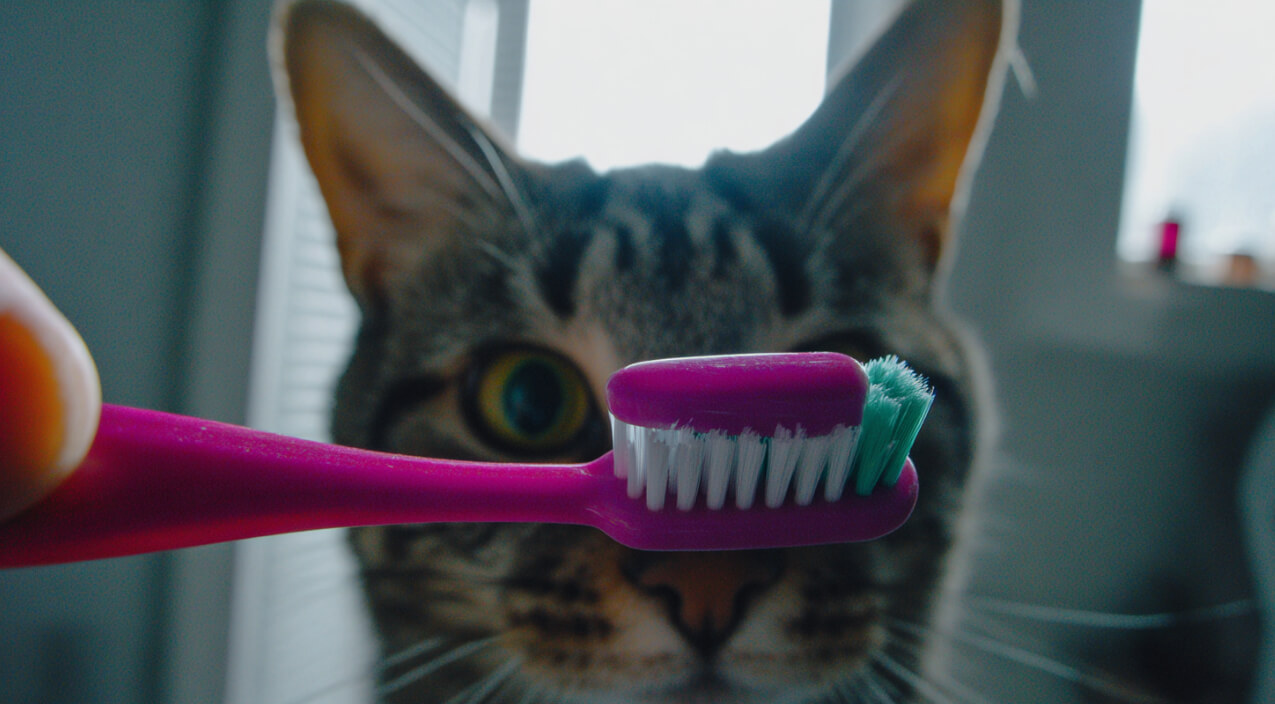 Чем чистить зубы кошке в домашних условиях