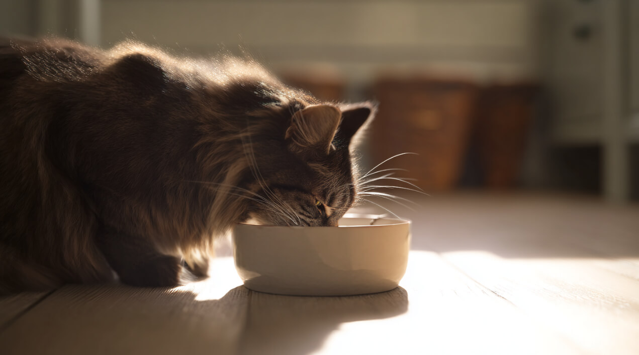 Где поставить миску