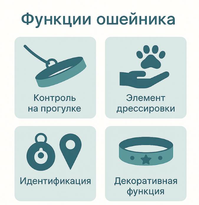 Виды ошейников для собак