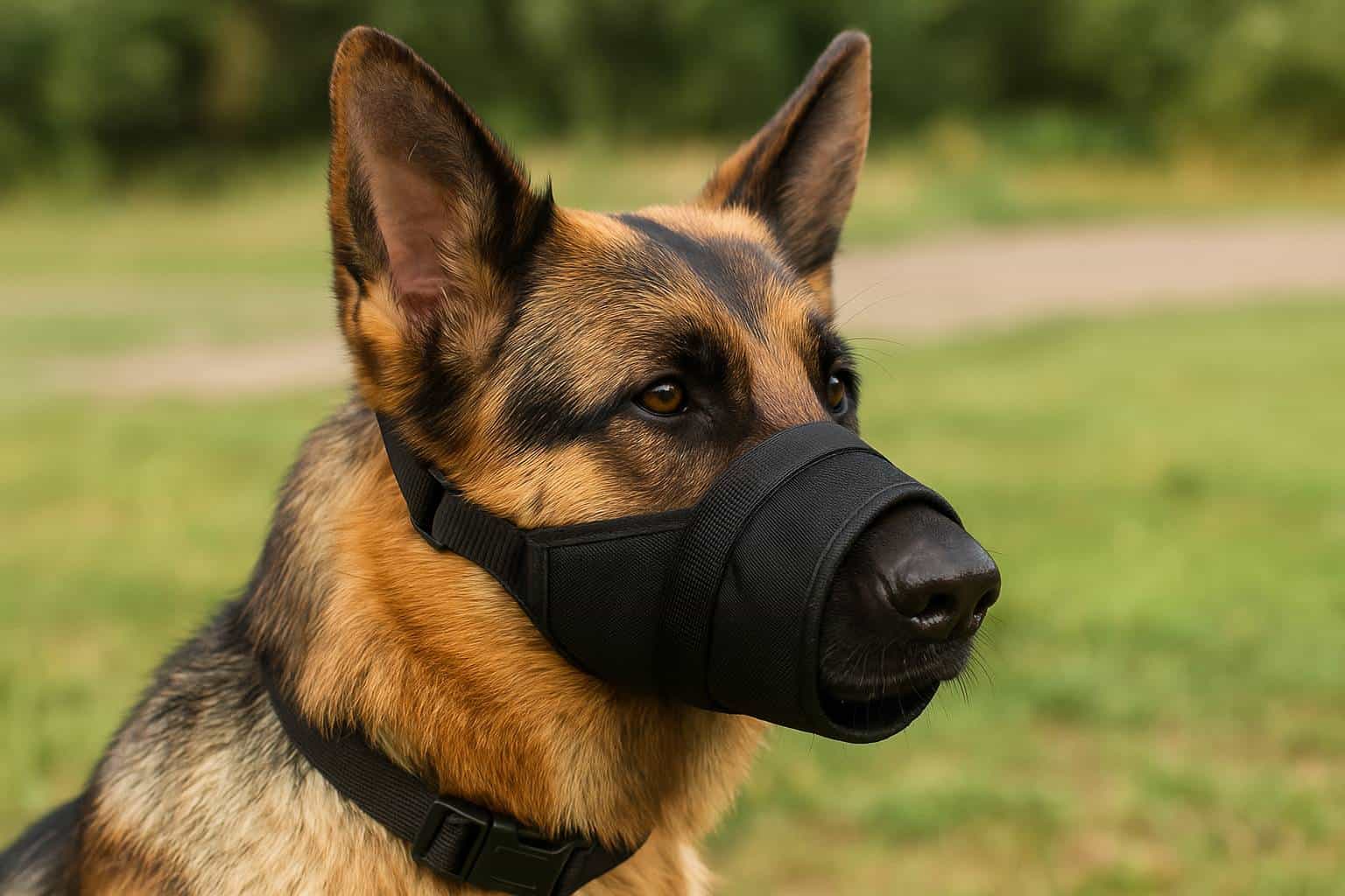 Как приучить собаку к наморднику