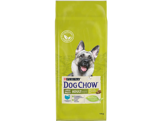 Dog Chow для собак Large Breed Индейка 14кг 