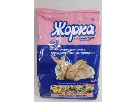 Корм Жорка д/хомяков 400г п/пакет, 10шт.упак