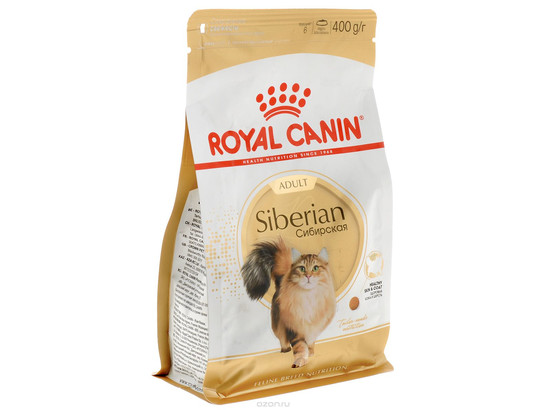 Royal Canin для кошек Siberian (Сибирская) Adult, 0.4кг