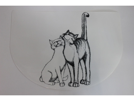 Коврик под миску Трикси Кошечка 40*30см, 24540