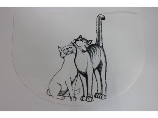Коврик под миску Трикси Кошечка 40*30см, 24540