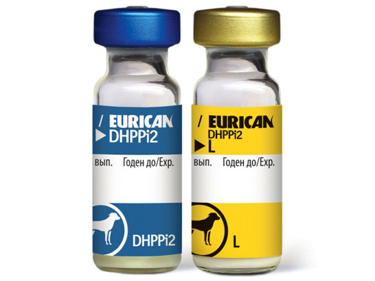 Вакцина Эурикан DHPPi+L 1 доза, 10 доз.упак, Берингер Ингельхайм