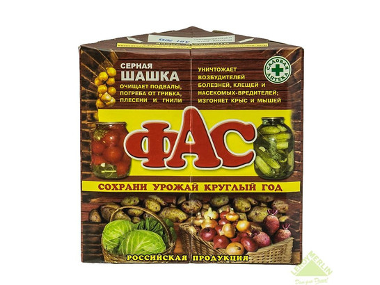 Серная шашка ФАС 300г /стандартная/Капитал Прок/30 шт.упак/