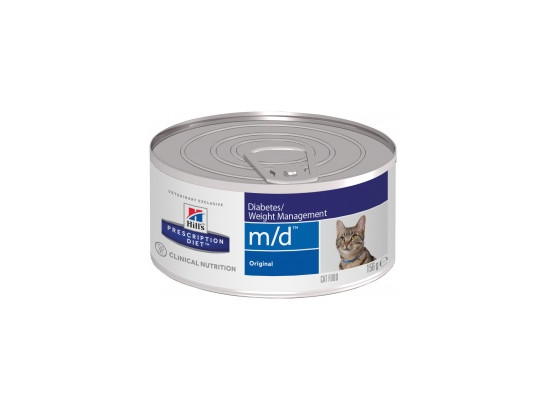 Hill's для кошек Prescription Diet m/d, 0.156кг, конс