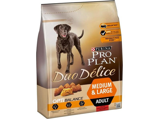 Pro Plan для собак Duo Delice Medium&Large Adult, 0.7кг