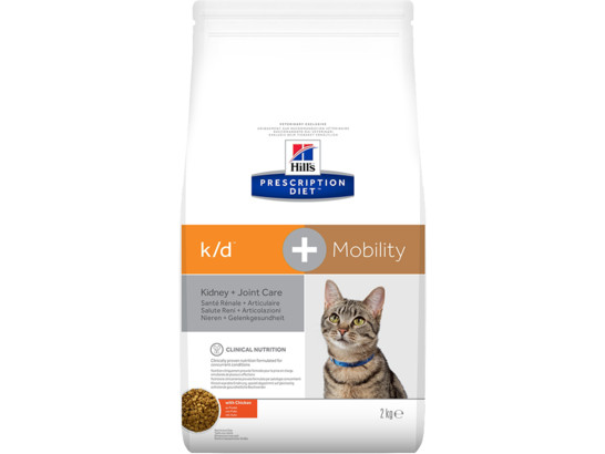 Hill's для кошек Prescription Diet k/d + Mobility, 2.0кг