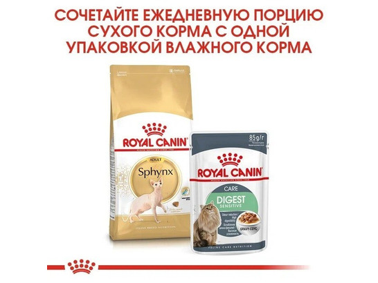 Royal Canin для кошек Sphynx (Сфинкс) Adult, 0.4кг