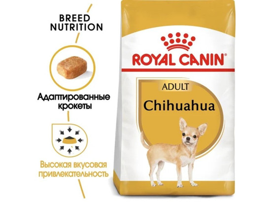 Royal Canin для собак Chihuahua (Чихуахуа) Adult, 3.0кг