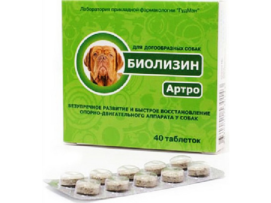Биолизин Артро д/с 40 табл.