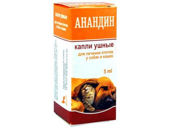Анандин ушные капли 5мл