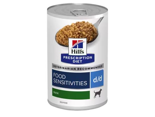 Hill's для собак Prescription Diet d/d, 0.37кг, конс