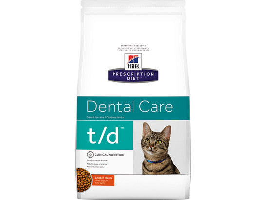 Hill's для кошек Prescription Diet t/d, 1.5кг