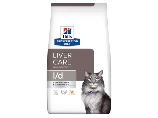 Hill's для кошек Prescription Diet l/d, 1.5кг