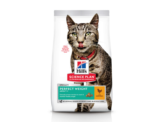 Hill's для кошек Science Plan Perfect Weight, 1.5кг