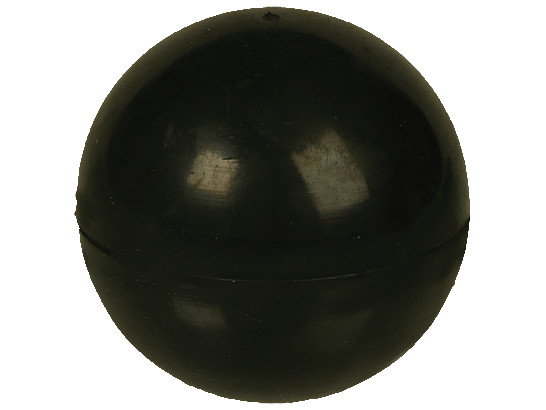 Игрушка Мяч ц/р черный 6,5см, 16477