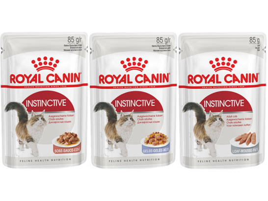 Royal Canin для кошек Instinctive, 0.085кг, пауч
