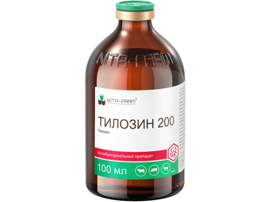 Тилозин-200 100 мл /Нита/50 фл.упак/