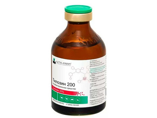Тилозин-200 20 мл /Нита/60 фл.упак/