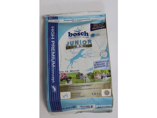 Bosch Junior с ягнёнком и рисом сухой корм для щенков 1кг