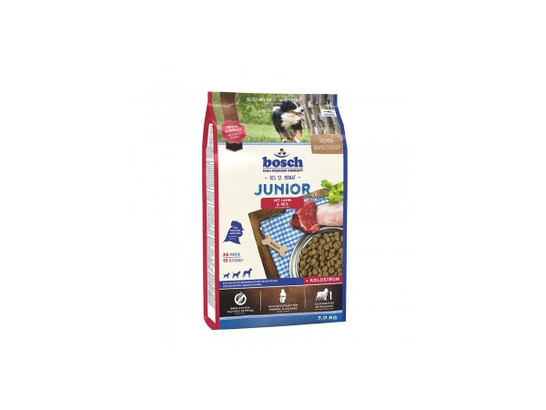 Bosch Junior с ягнёнком и рисом сухой корм для щенков 3кг