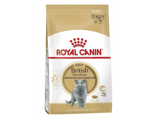 Royal Canin для кошек British Shorthair (Британская) Adult, 10.0кг