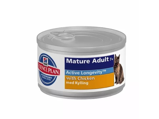 Hill's для кошек Science Plan Mature Adult 7+, 0.082кг, конс