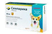 Симпарика 40 мг / 1 таб./10-20 кг/Зоэтис