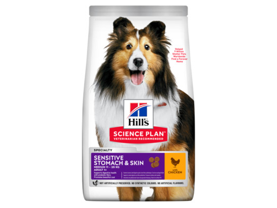 Hill's для собак Science Plan Sensitive Stomach & Skin, 12.0кг