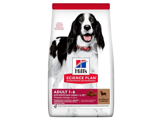 Hill's для собак Science Plan Medium Adult, 12.0кг