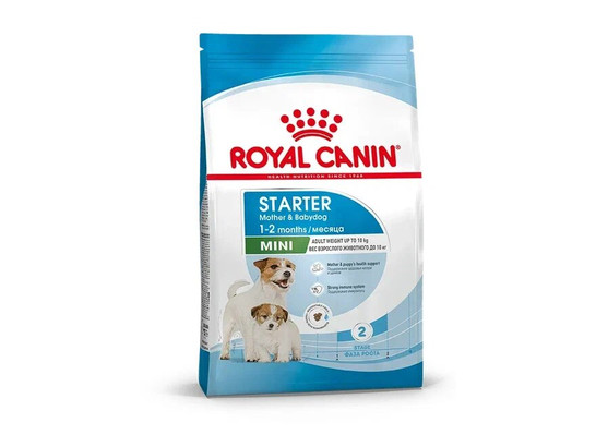 Royal Canin для щенков Mini Starter, 1.0кг