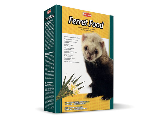 Корм ПАДОВАН д/хорьков 750г, FERRET FOOD, 12шт.упак.