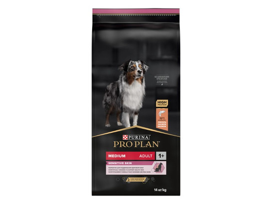 Pro Plan для собак средних пород Medium Adult, 14.0кг