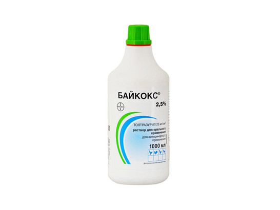 Байкокс 2,5% 1 л