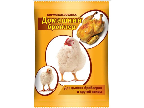 Премикс Домашний бройлер 800г /Здравур/10 шт.упак/Ваше хоз./