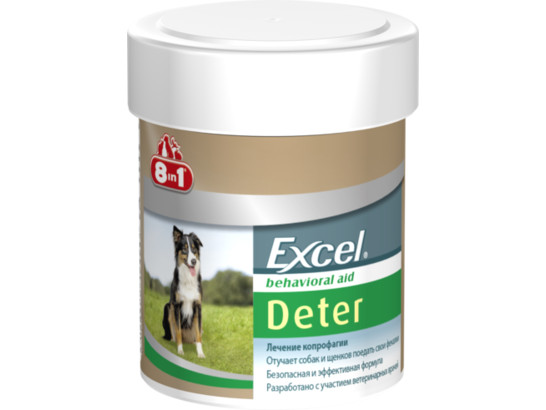 Средство 8 в 1 от поедания фекалий Excel Deter 100табл 