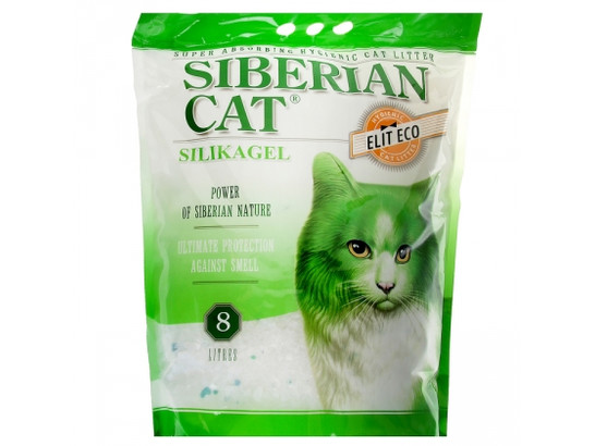 Купить наполнитель силикагелевый сибирская кошка элита эко, 8л. в Самаре за  1 576 руб в интернет-магазине