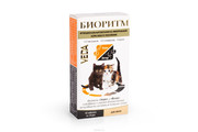 БИОРИТМ функциональный витаминно-минеральный корм для котят, 48 табл. по 0,5 г (040620)