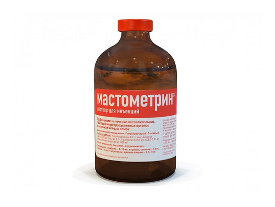 Мастометрин 100 мл /Хелвет/10 фл.упак/