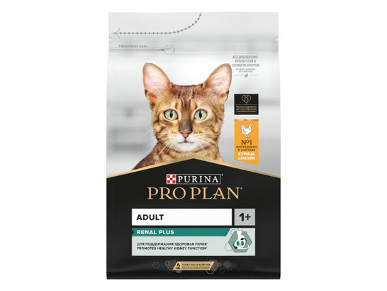 Pro Plan для кошек Original Adult, 1.5кг