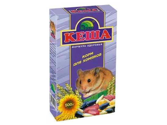 Корм Кеша д/хомяков 500г, 28шт.упак