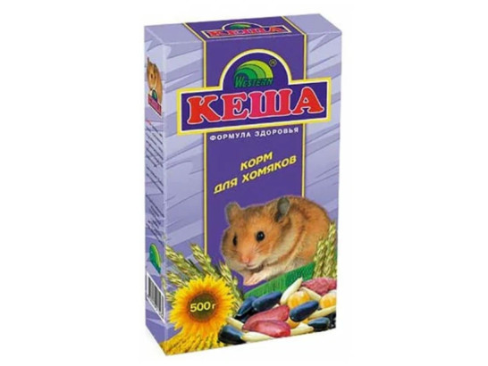 Корм Кеша д/хомяков 500г, 28шт.упак