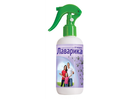 Лаварика парфюм.спрей от мошки 200мл/25 шт.упак/Химия В.хоз/